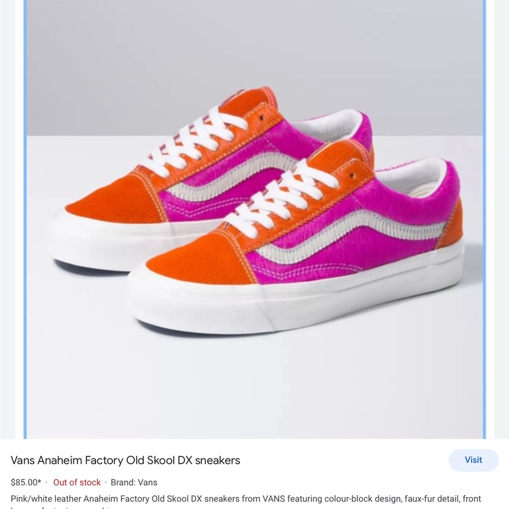 Vans. Men’s 6. Women’s 7.5. Brand new